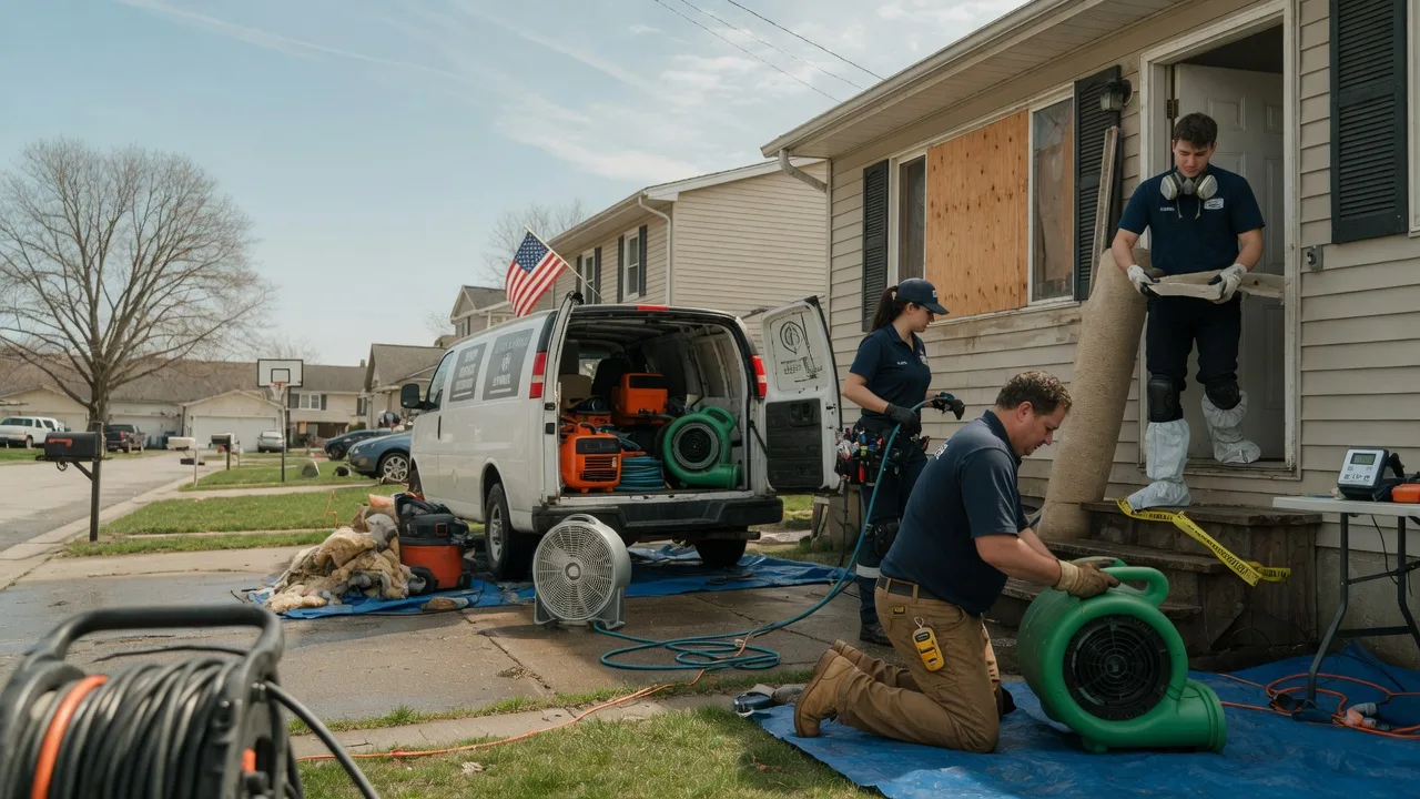 Water Damage Restoration in Lake Orion, MI near me